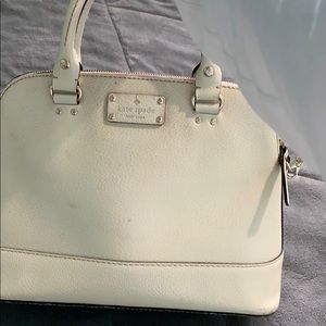 Medium Kate spade cream colored purse